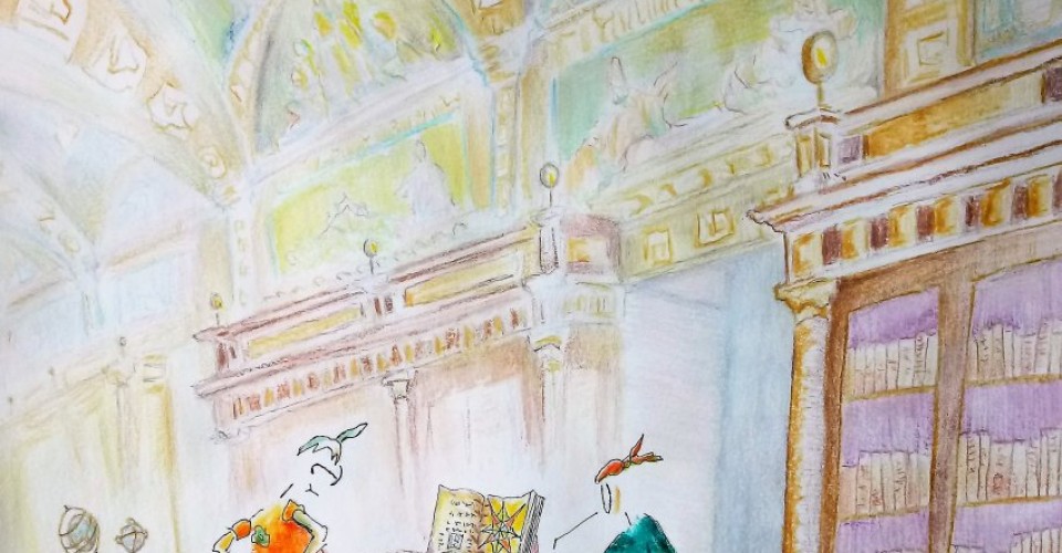 Na biblioteca do Escorial, a pista para a próxima viagem