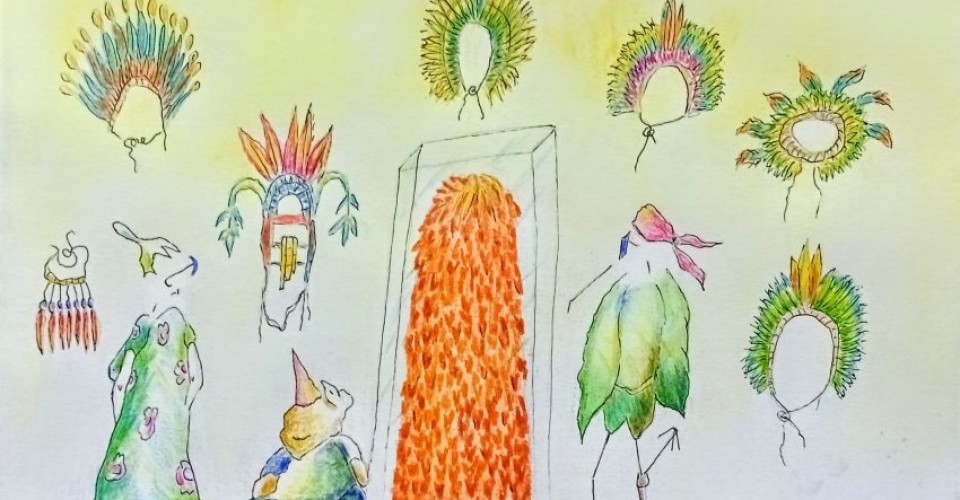 Brasil+500 - Arte Indígena - o manto Tupinambá